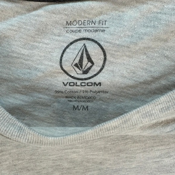 Volcom Stone Graphic T-Shirt Modern Fit Short Sleeve Tee‎ Casual Top M - Picture 5 of 8